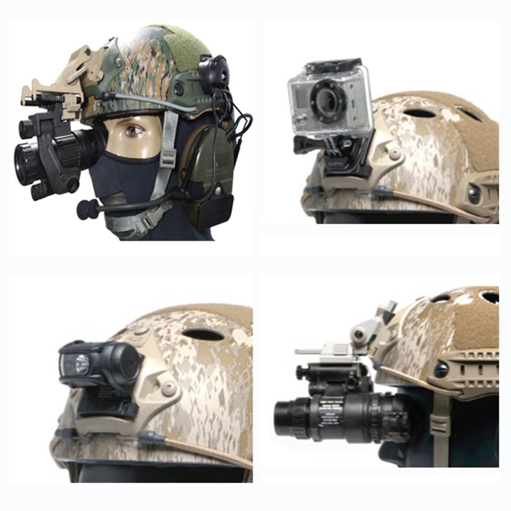 Amazon.com : Tactical Helmet Accessories Vas Shroud W/ 3-Hole